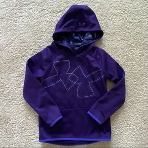 Youth UA Girls Purple Hoodie